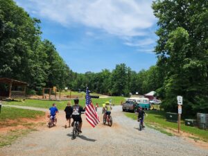 Fourth of July Parade Independence Day Celebration Emberglow Outdoor Resort Lake Luire NC