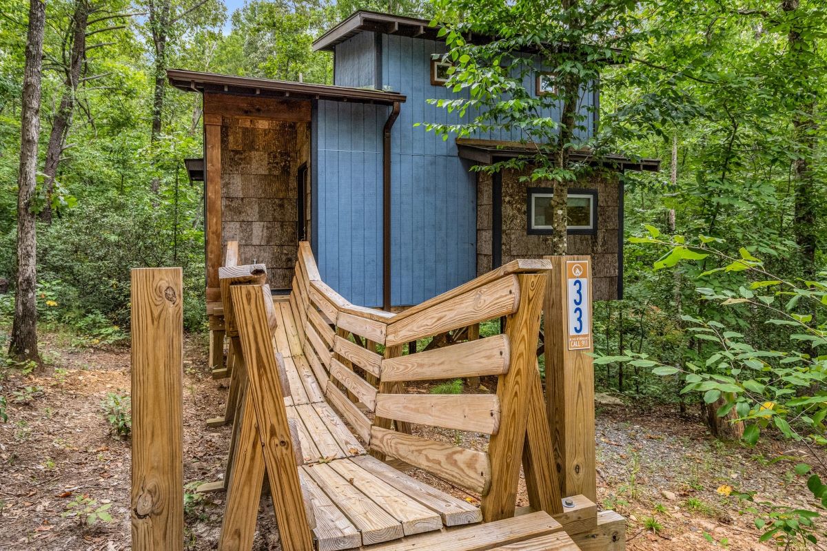 Bohemian Treehouse Lodging Unit Emberglow Outdoor Resort Lake Lure NC