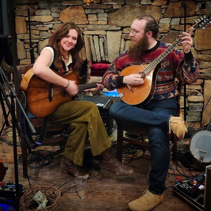 Holler & Crow Live Music Folk Irish Music Lake Lure NC Emberglow Outdoor Resort St. Patricks Day Celebration 