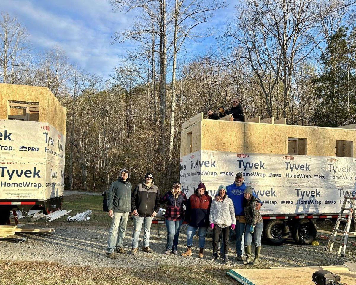 Tiny Home Building for Helene Relief Efforts