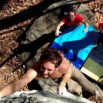 The Rumble climbing