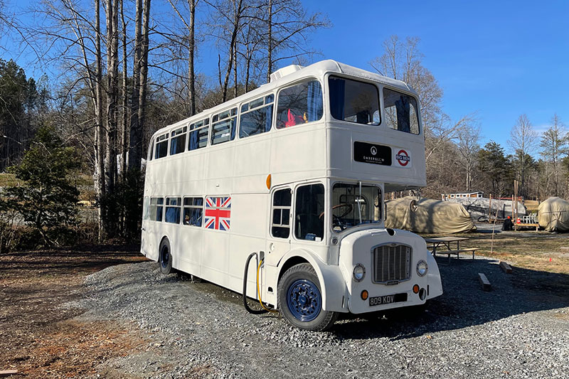 Big-Ben-1962-Vintage Double-Decker-Bus-Vacation-Rental