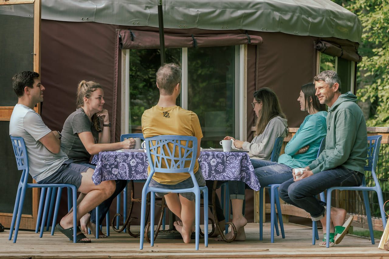 Disconnecting to Reconnect Glamping Western NC