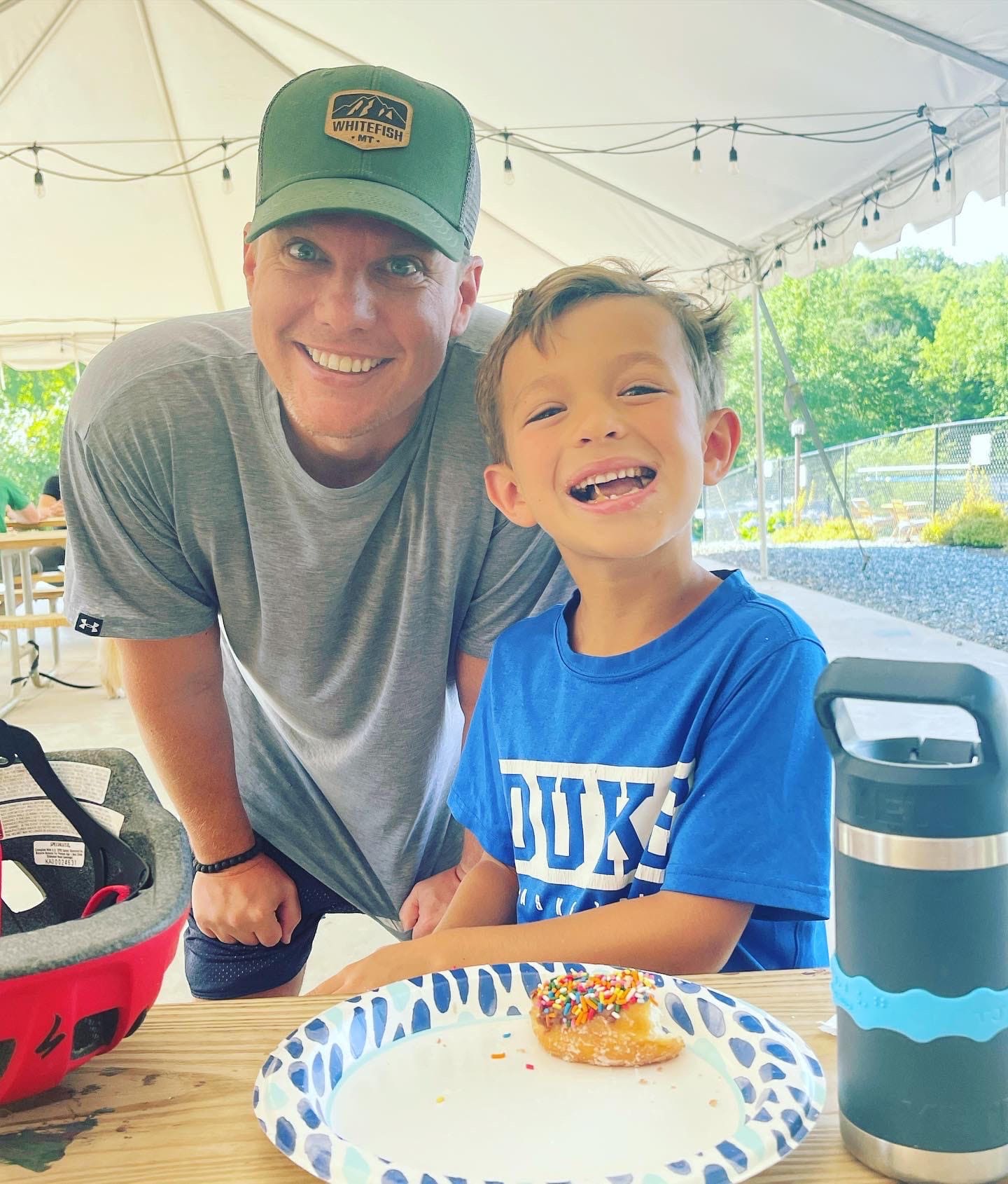 Fathers Day donut breakfast