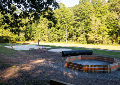 GaGa ball pit game family friendly campground amenities