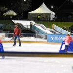 Ice Skating at Tryon Winterfest