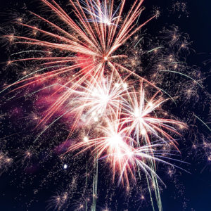 July 3rd Fireworks at Lake Lure Beach