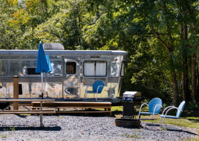 vintage spartan camper vacation rental lake lure nc