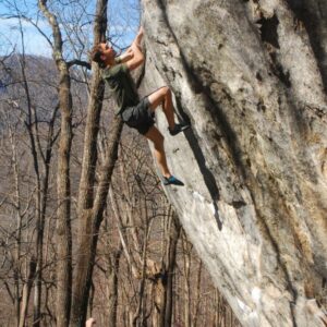 Rumbling Bald NC Chimney Rock State Park The Rumble Climbing Competition Bouldering