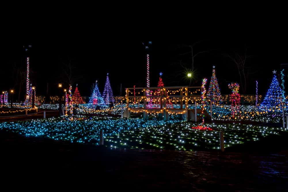 Shadrack's Christmas Wonderland Light Show Emberglow Outdoor Resort