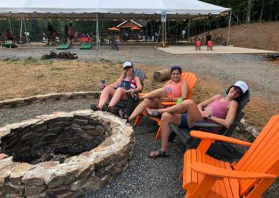 campgrounds lake lure nc fire pit