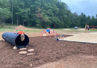 Kid Friendly Campgrounds with Play Space